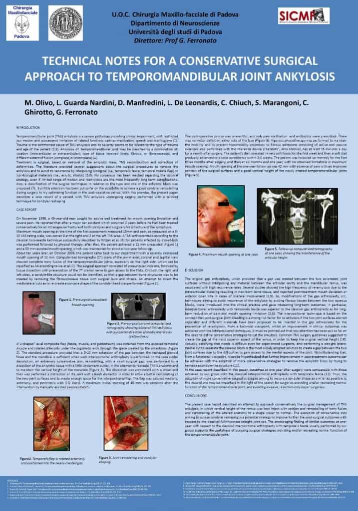 POSTER ANCHILOSI MANDIBOLARE