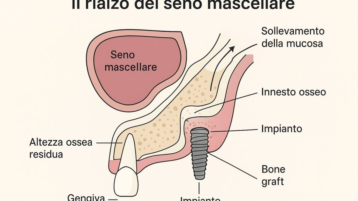 rialzo seno mascellare