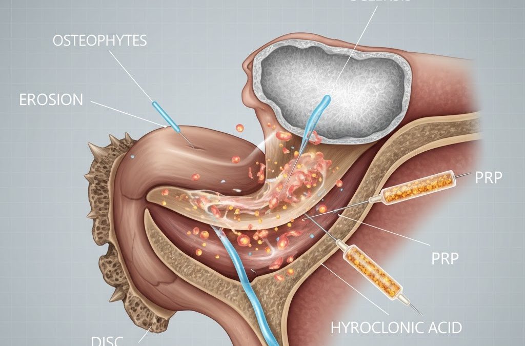 L'artrosi dell'articolazione temporo-mandibolare (ATM), definita in ambito clinico come osteoartrosi (OA), rappresenta una delle patologie degenerative più complesse e invalidanti del distretto cranio-facciale
